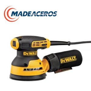 Lijadora de órbita aleatoria de gancho y lazo velocidad varialble 5" dwe6423